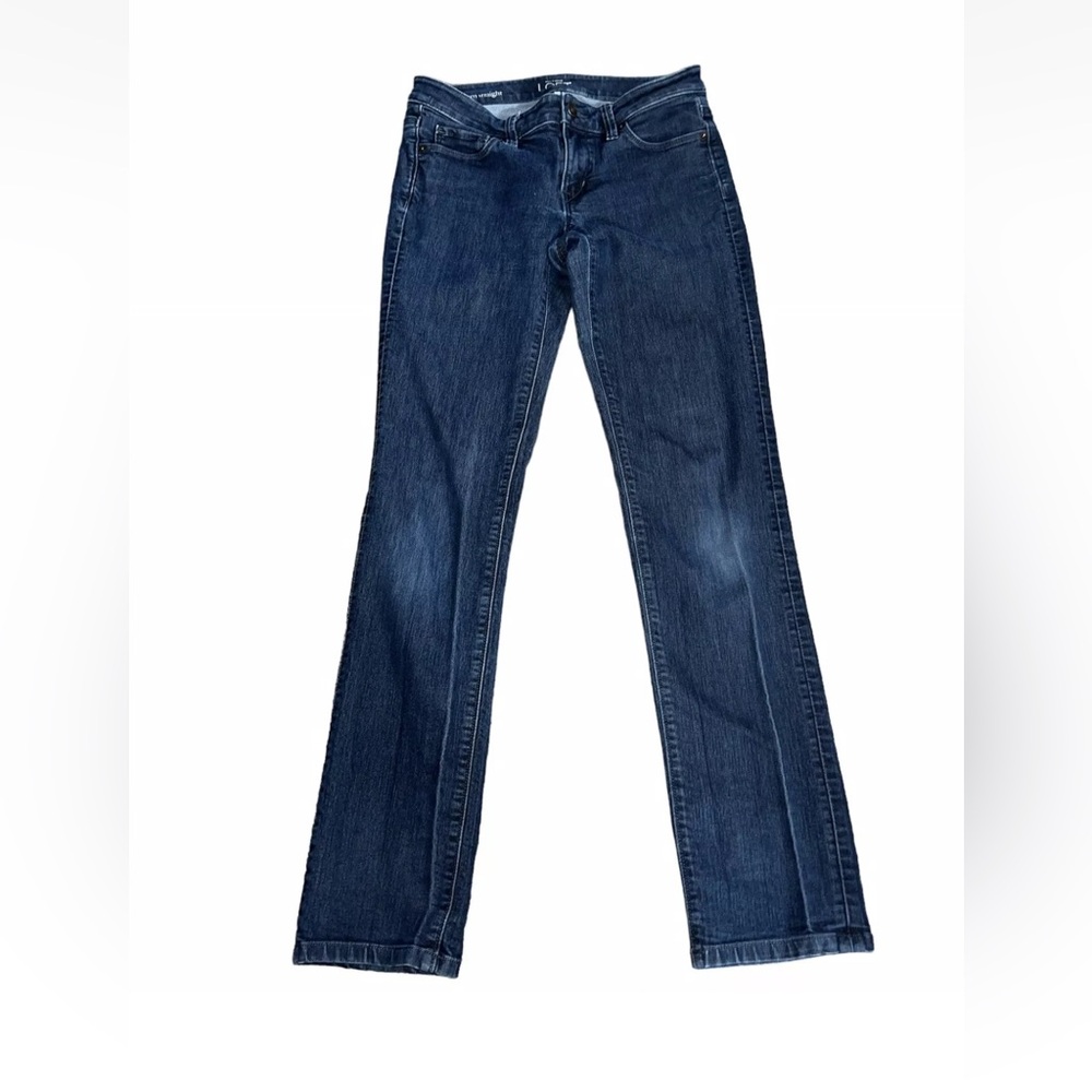Ann Taylor Loft Modern Straight Sizes 26/2 Womens Dark Denim Jeans